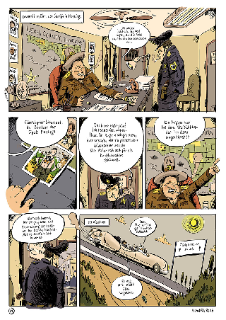 Neues Comicprojekt mit René Lehner, finale Seite 61. 2023.