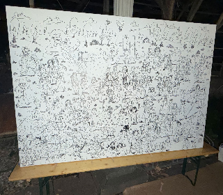 Live Wimmelbild 8h bei difo GmbH 11 Jahre Event