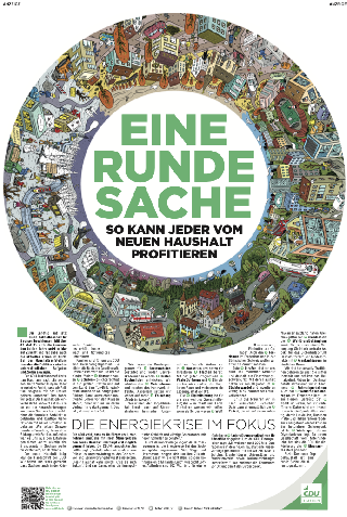 Das erste Never Ending Wimmelbild der Welt? Wer weiß. :D, Anzeige für CDU Sachsen. 2022.
